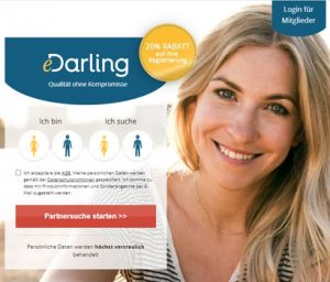 Edarling Webseite