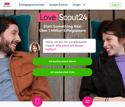 Lovescout24 Webseite